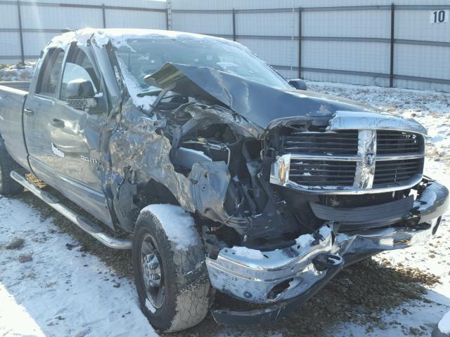 3D7KS28C36G116056 - 2006 DODGE RAM 2500 S GRAY photo 9