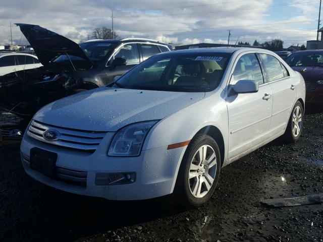 3FAHP02107R141283 - 2007 FORD FUSION SEL WHITE photo 2