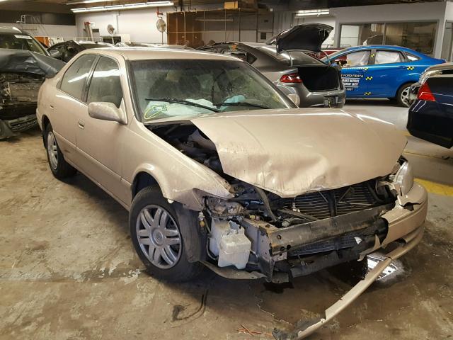 4T1BG22K01U854233 - 2001 TOYOTA CAMRY CE GOLD photo 1