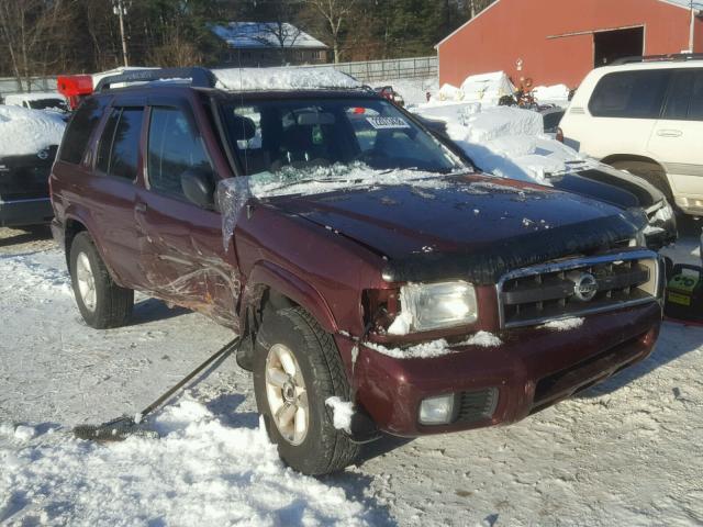 JN8DR09Y54W911819 - 2004 NISSAN PATHFINDER RED photo 1