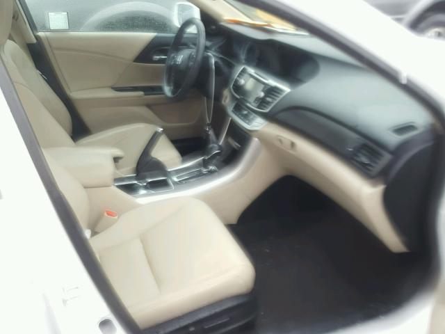 1HGCR3F87EA029743 - 2014 HONDA ACCORD EXL WHITE photo 5