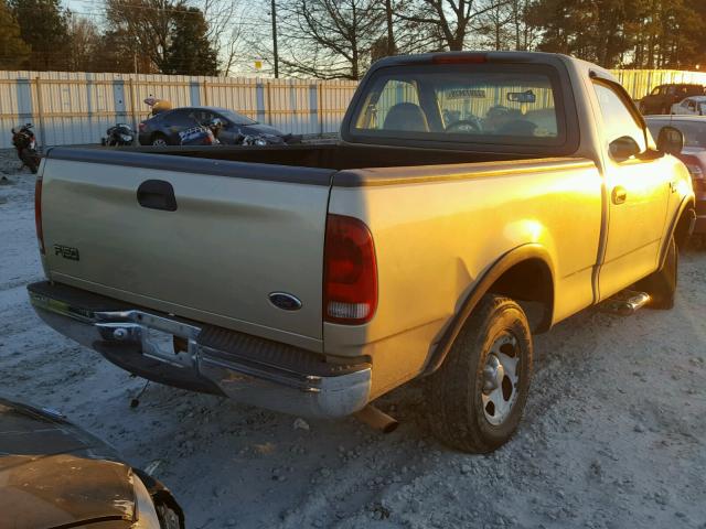 1FTRF18W7XNC05641 - 1999 FORD F150 TAN photo 4