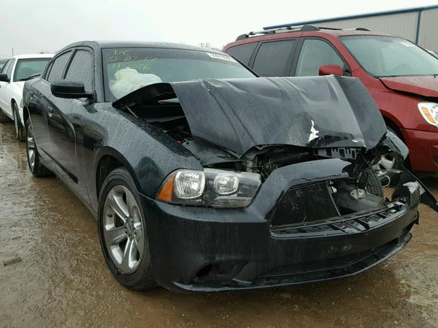 2C3CDXBG1EH137623 - 2014 DODGE CHARGER SE BLACK photo 1