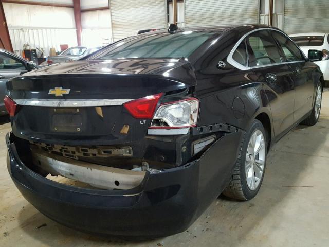 2G1115SL8E9302616 - 2014 CHEVROLET IMPALA LT BLACK photo 4