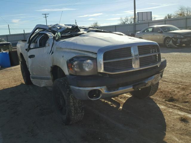3D7KS28A48G216782 - 2008 DODGE RAM 2500 S WHITE photo 1