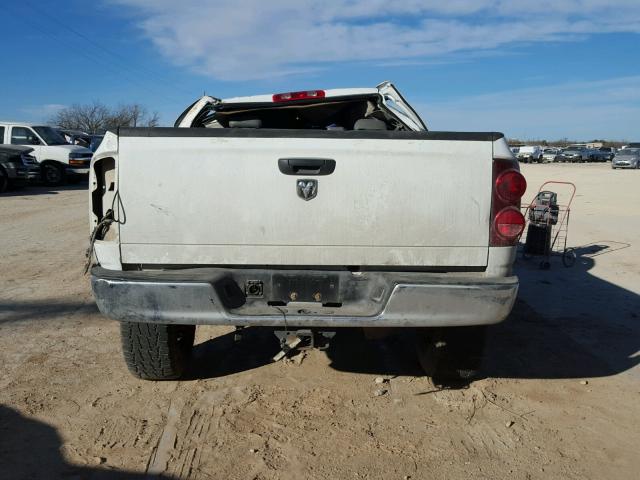 3D7KS28A48G216782 - 2008 DODGE RAM 2500 S WHITE photo 10