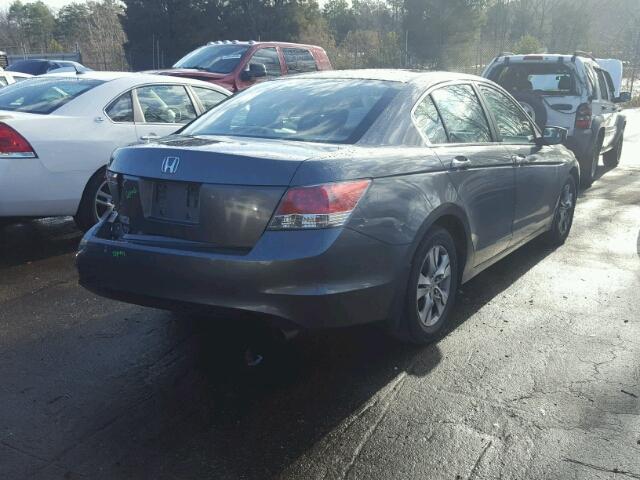 1HGCP264X8A092630 - 2008 HONDA ACCORD LXP GRAY photo 4