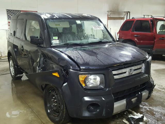 5J6YH18318L003770 - 2008 HONDA ELEMENT LX BLACK photo 1