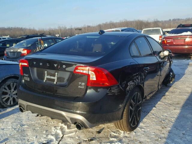 YV140MTL0H2420883 - 2017 VOLVO S60 DYNAMI BLACK photo 4