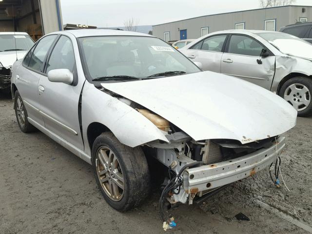 1G1JH52F537232125 - 2003 CHEVROLET CAVALIER L SILVER photo 1