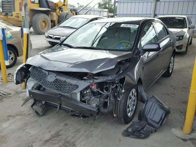 1NXBU4EE4AZ264045 - 2010 TOYOTA COROLLA BA CHARCOAL photo 2