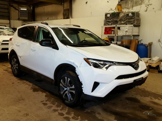 2T3BFREV0HW635551 - 2017 TOYOTA RAV4 LE WHITE photo 1