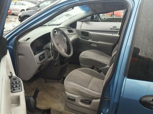 2FMZA51453BA36994 - 2003 FORD WINDSTAR L BLUE photo 5