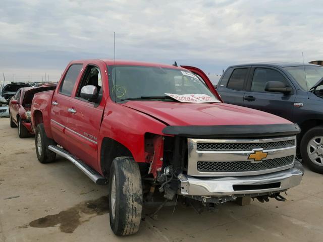 3GCPKSE74DG192227 - 2013 CHEVROLET SILVERADO RED photo 1