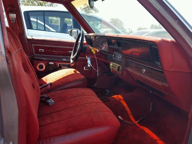 1N69L7C174461 - 1977 CHEVROLET CAPRICE CL 银色 照片 5