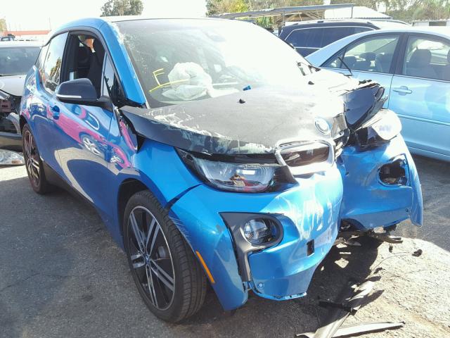 WBY1Z6C31H7A39672 - 2017 BMW I3 BEV BLUE photo 1