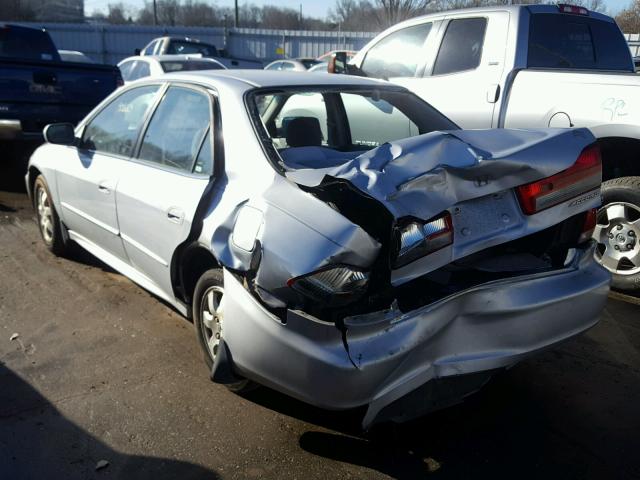 1HGCG56601A147983 - 2001 HONDA ACCORD EX SILVER photo 3