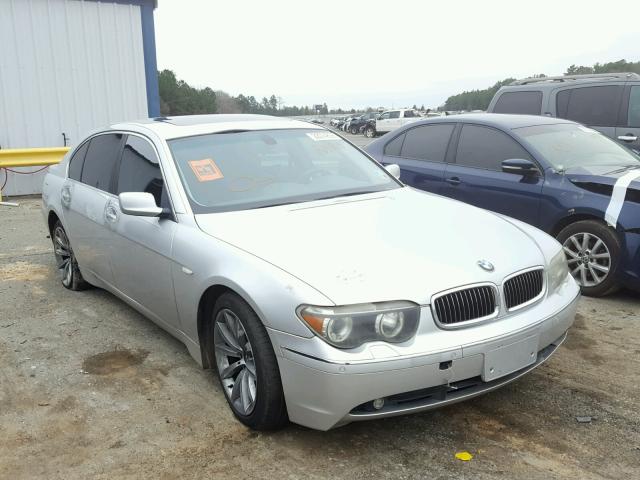 WBAGN63473DR14869 - 2003 BMW 745 LI SILVER photo 1