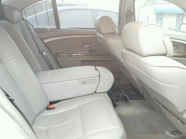 WBAGN63473DR14869 - 2003 BMW 745 LI SILVER photo 6