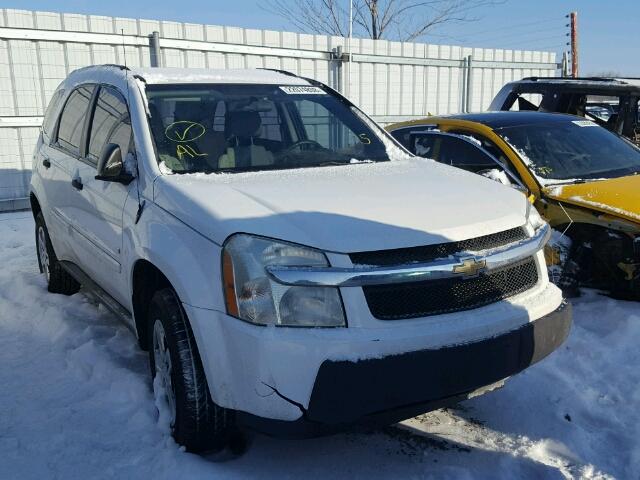 2CNDL13F966208646 - 2006 CHEVROLET EQUINOX LS WHITE photo 1