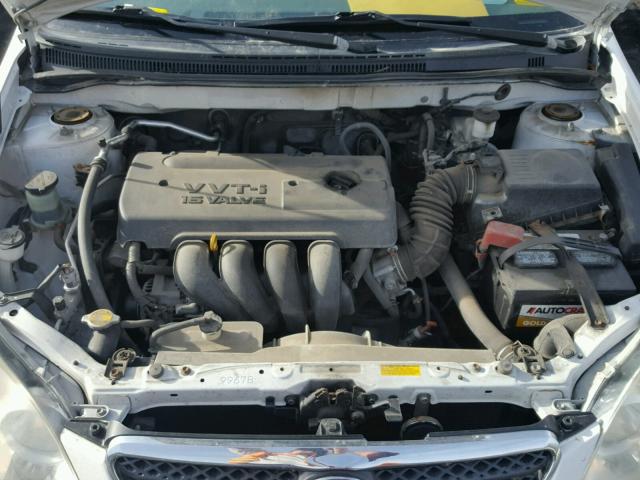 2T1BR32E36C619683 - 2006 TOYOTA COROLLA CE SILVER photo 7