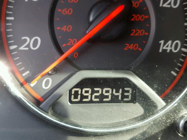 1HGEM229X5L014383 - 2005 HONDA CIVIC EX ნაცრისფერი ფოტო 8