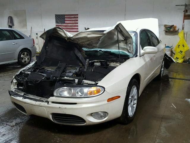 1G3GS64C934123616 - 2003 OLDSMOBILE AURORA 4.0 WHITE photo 2