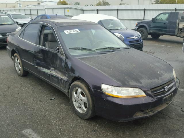 1HGCG667XWA218824 - 1998 HONDA ACCORD EX PURPLE photo 1