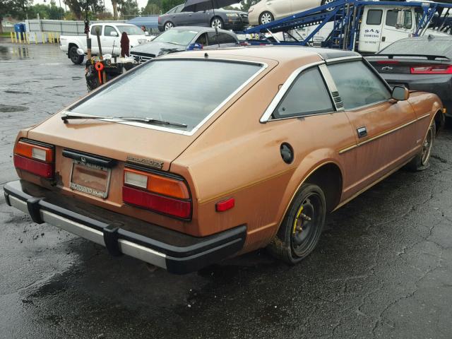 JN1HZ06S0BX406388 - 1981 DATSUN 280ZX 2+2 GOLD photo 4