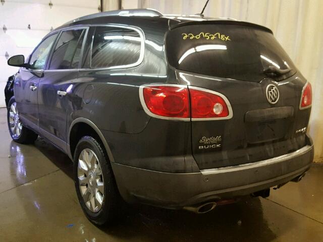 5GALVCED3AJ198307 - 2010 BUICK ENCLAVE CX CHARCOAL photo 3
