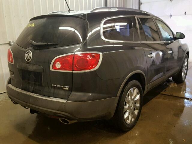 5GALVCED3AJ198307 - 2010 BUICK ENCLAVE CX CHARCOAL photo 4