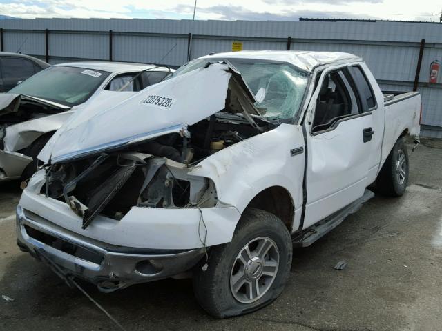 1FTPX14508FA51495 - 2008 FORD F150 WHITE photo 2