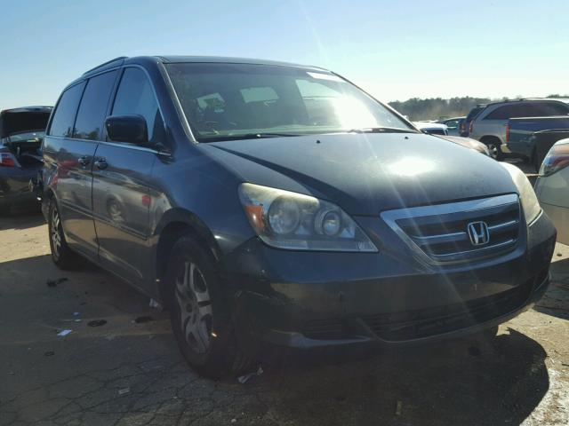 5FNRL38706B013245 - 2006 HONDA ODYSSEY EX GRAY photo 1