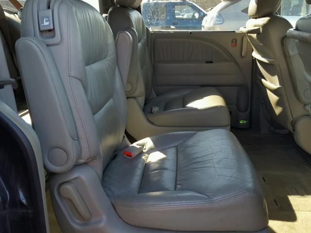 5FNRL38706B013245 - 2006 HONDA ODYSSEY EX GRAY photo 6