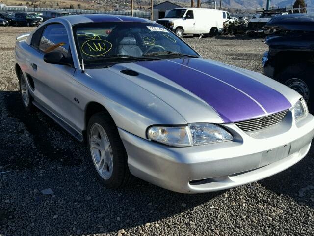 1FAFP42X6WF127824 - 1998 FORD MUSTANG GT SILVER photo 1