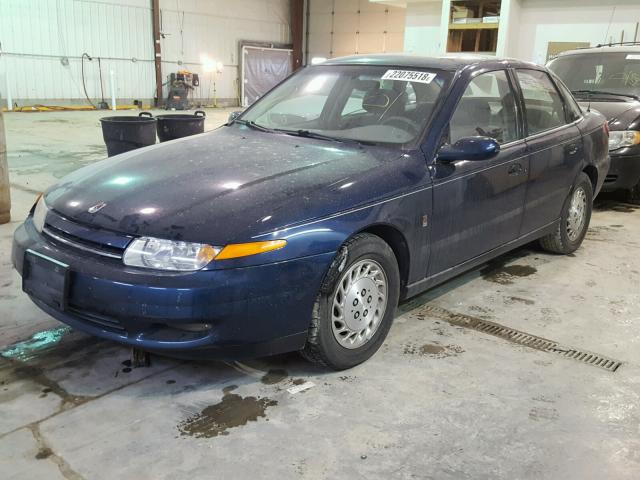 1G8JW52R91Y504961 - 2001 SATURN L300 BLUE photo 2