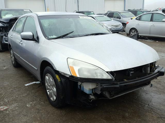 1HGCM56484A107405 - 2004 HONDA ACCORD LX SILVER photo 1