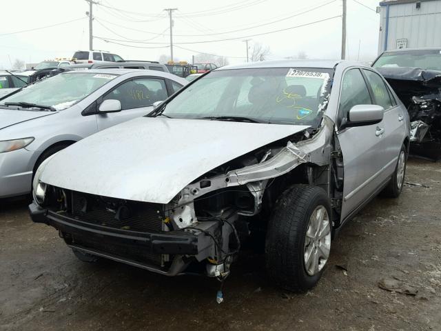 1HGCM56484A107405 - 2004 HONDA ACCORD LX SILVER photo 2