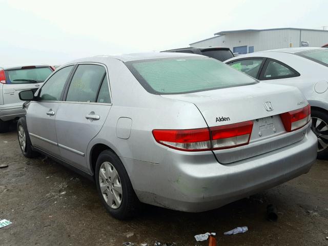 1HGCM56484A107405 - 2004 HONDA ACCORD LX SILVER photo 3