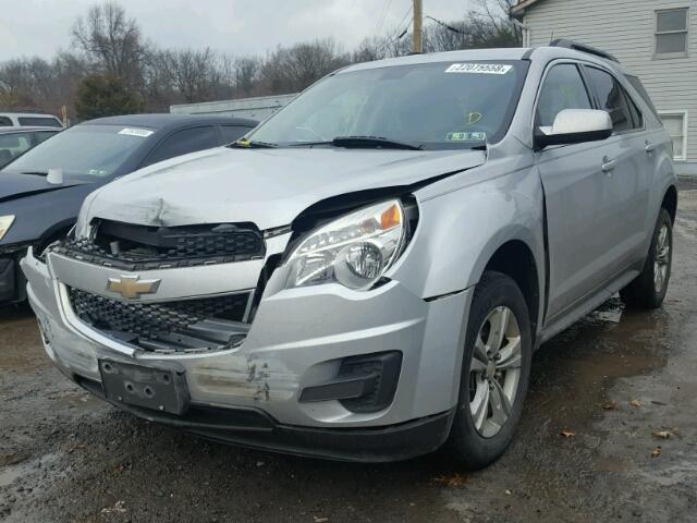 2CNALDEWXA6259907 - 2010 CHEVROLET EQUINOX LT SILVER photo 2