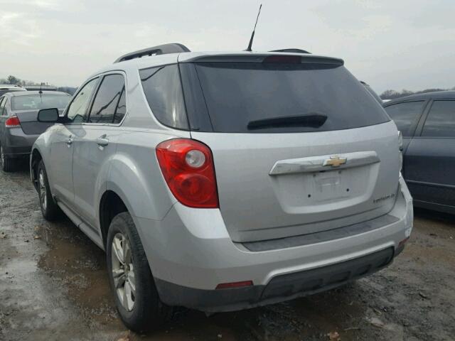 2CNALDEWXA6259907 - 2010 CHEVROLET EQUINOX LT SILVER photo 3