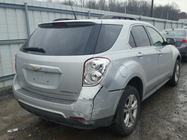 2CNALDEWXA6259907 - 2010 CHEVROLET EQUINOX LT SILVER photo 4