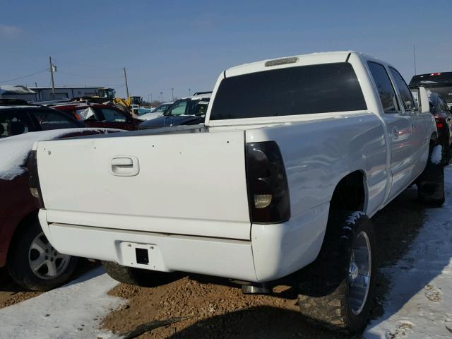 1GCHK23D16F144377 - 2006 CHEVROLET SILVERADO WHITE photo 4