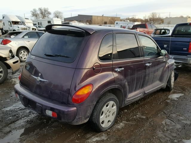 3C4FY48B15T555520 - 2005 CHRYSLER PT CRUISER PURPLE photo 4