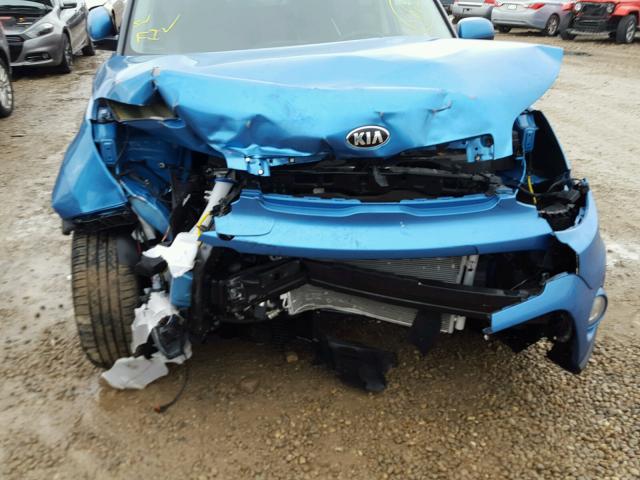 KNDJP3A50H7466848 - 2017 KIA SOUL + BLUE photo 9