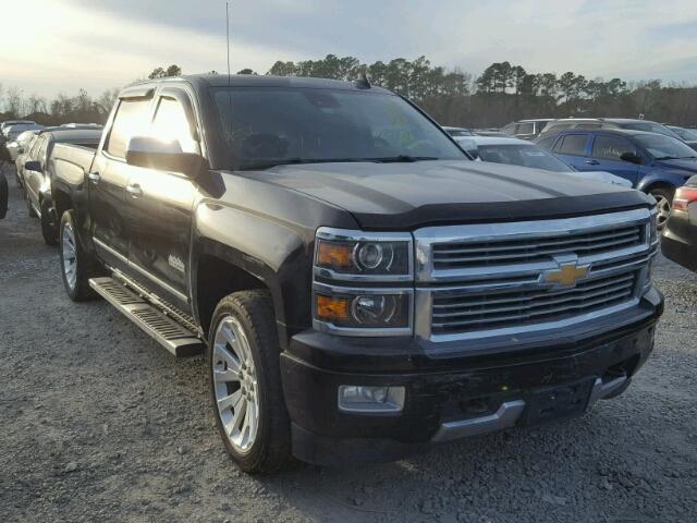 3GCUKTEC6FG348101 - 2015 CHEVROLET SILVERADO BLACK photo 1