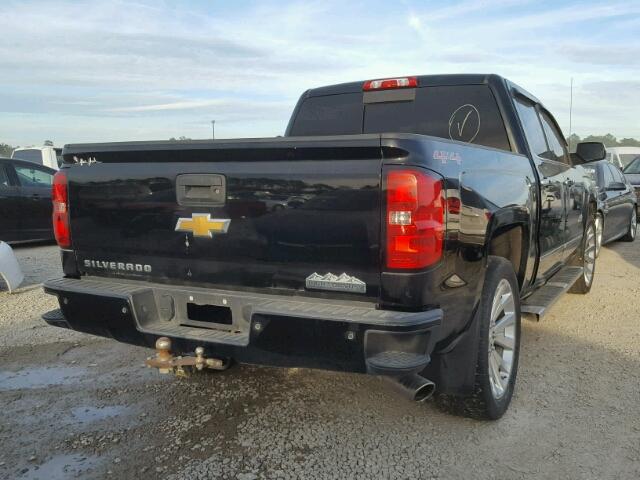 3GCUKTEC6FG348101 - 2015 CHEVROLET SILVERADO BLACK photo 4