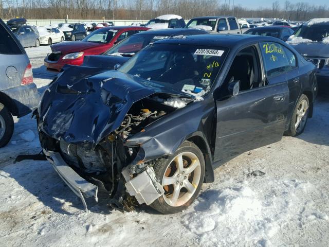 4S3BL616497223166 - 2009 SUBARU LEGACY 2.5 BLACK photo 2