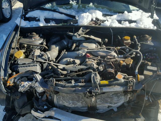 4S3BL616497223166 - 2009 SUBARU LEGACY 2.5 BLACK photo 7