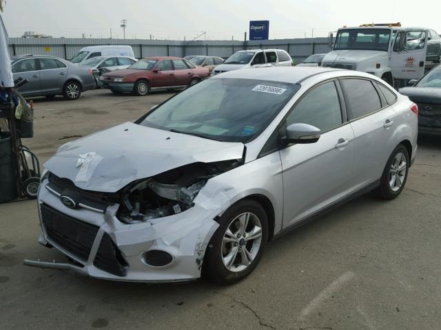 1FADP3F2XDL191153 - 2013 FORD FOCUS SE SILVER photo 2